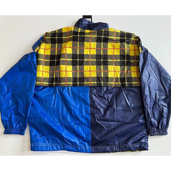 Nike Women's Sportswear Multicolor Plaid Woven Jacket BV4737 492 Size S NWT - Picture 2 of 8